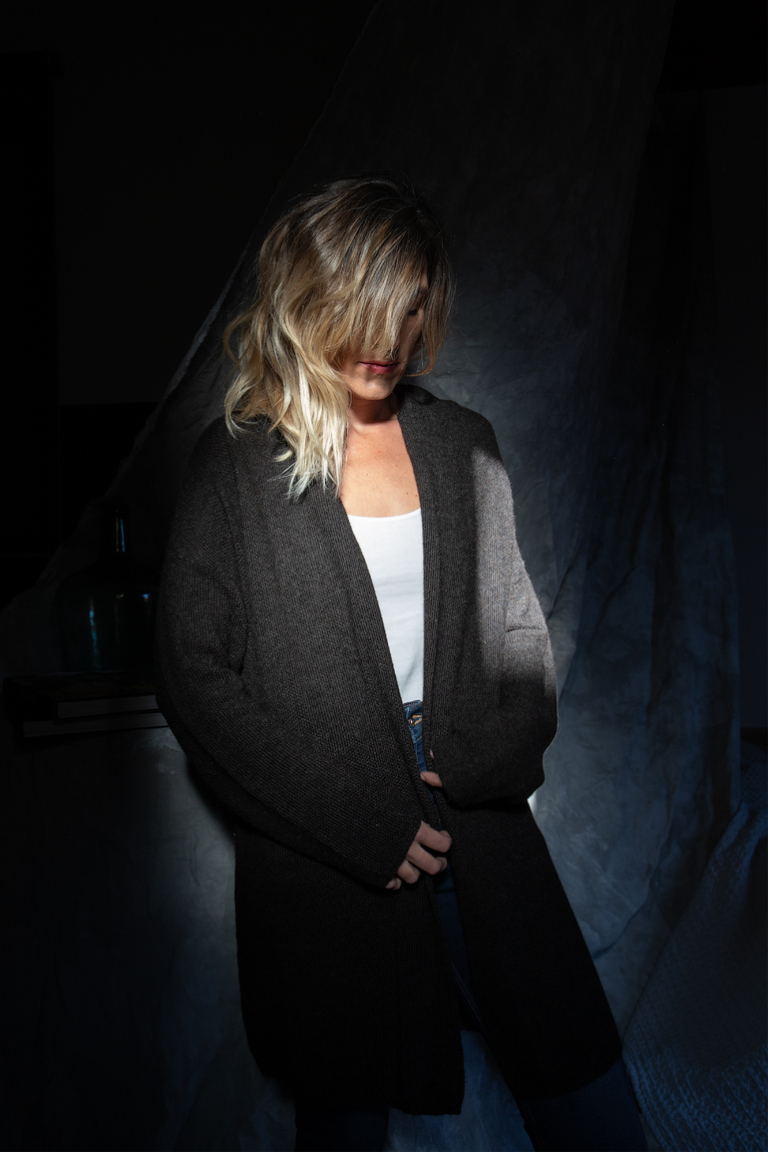 Alpaca Wool Long Cardigan - GreenLifeStyle